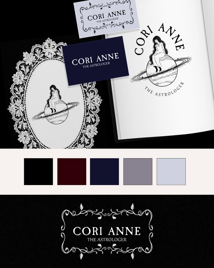 dark earthy organic branding design